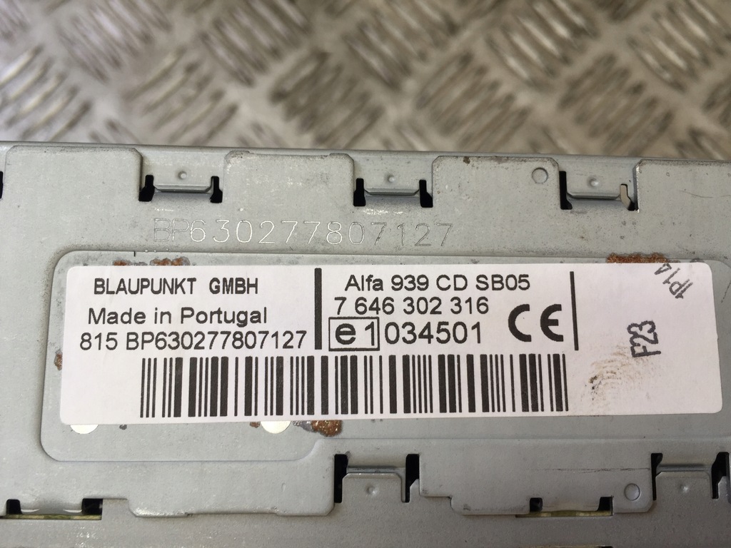 Alfa Romeo 159 CD ραδιόφωνο Blaupunkt BDB FV Product image