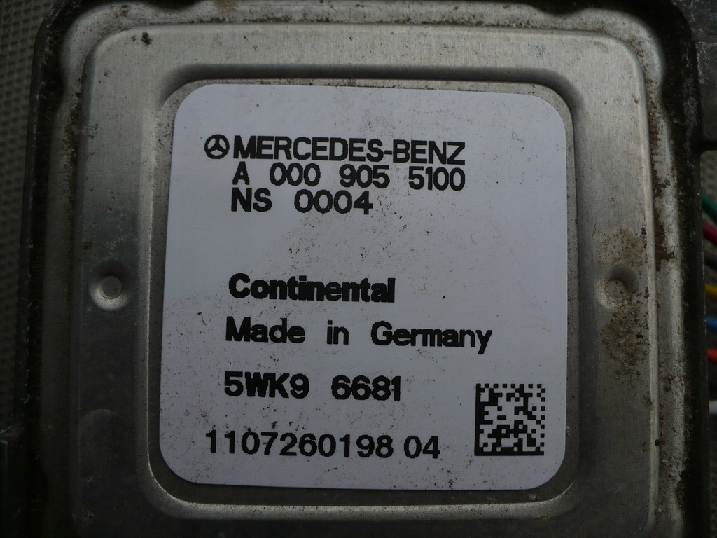 NOX PROBE MODULE MERCEDES W204 3.5 V6 A0009055100 Product image